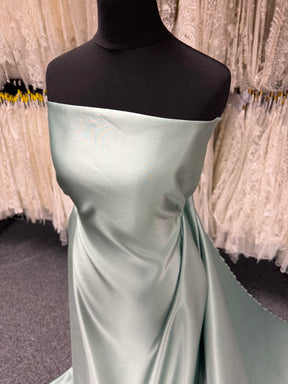 Satin Polyester Vert Sauge - Classique (CF)