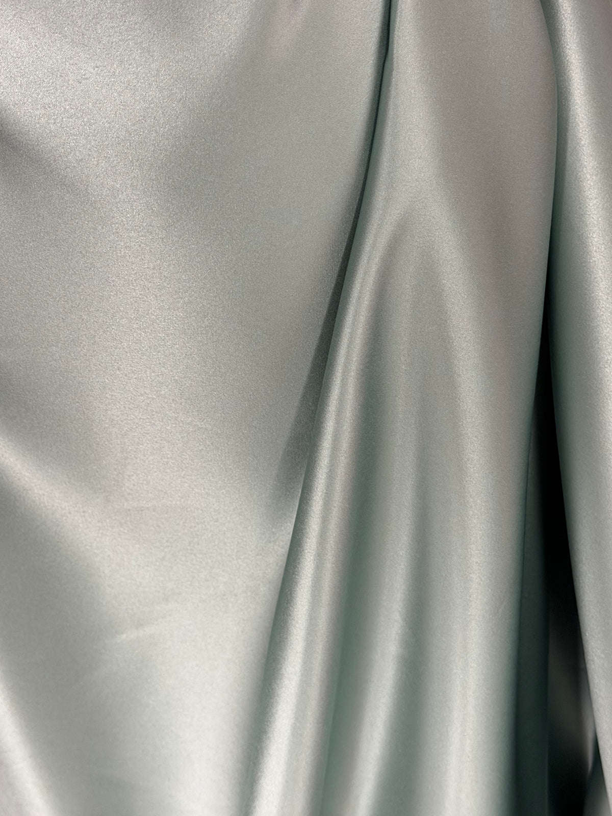 Satin Polyester Vert Sauge - Classique (CF)
