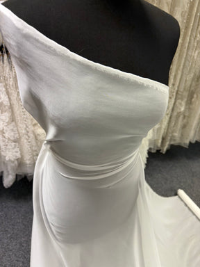 Mousseline de polyester ivoire - Danse