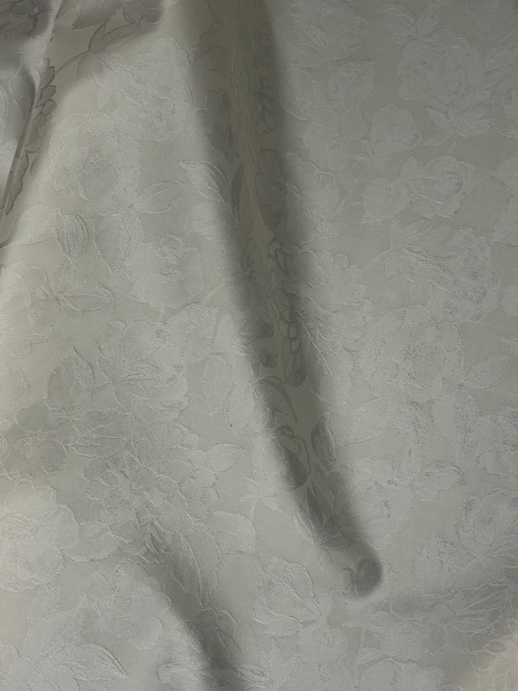 Jacquard Soie Polaire Ivoire - P665