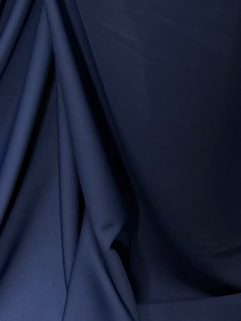 Crêpe polyester marine M/Wt - P59
