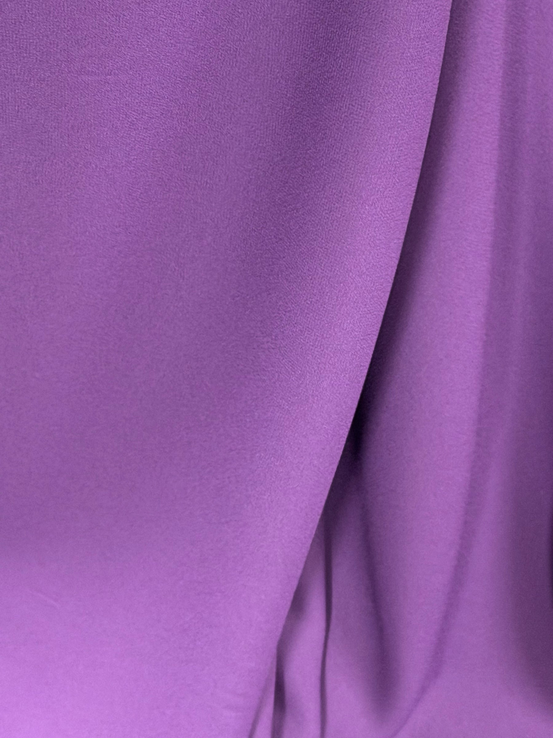 Crêpe polyester violet M/Wt - P59