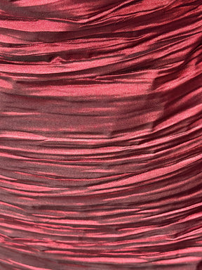 Taffetas P609 froissé foncé tricolore bordeaux/noir