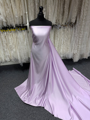 Satin Duchesse Polyester Rose Orchidée - Contessa