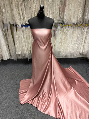 Satin Duchesse Polyester Rose Antique - Contessa