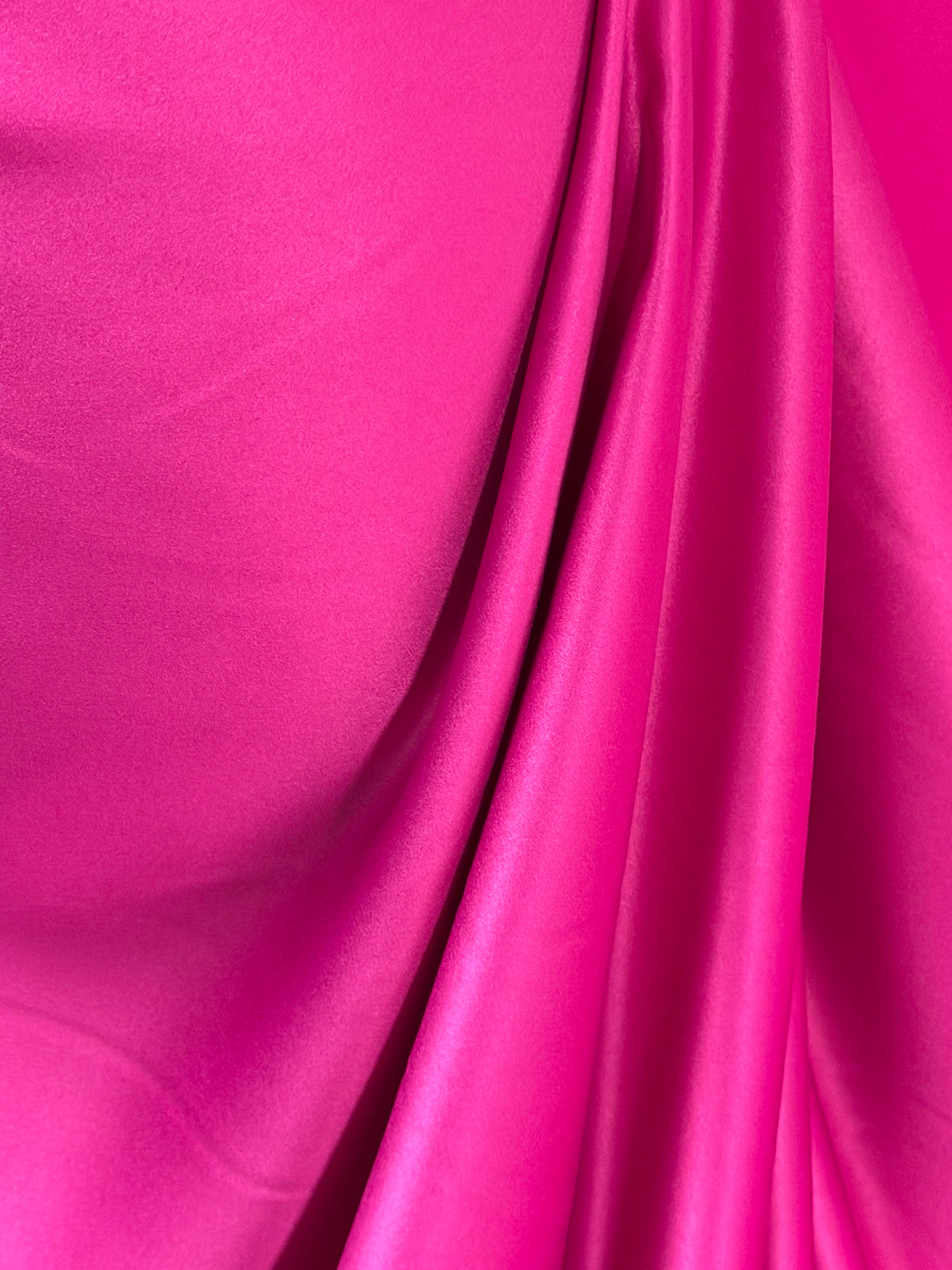 Satin Polyester Fuchsia - Majestueux