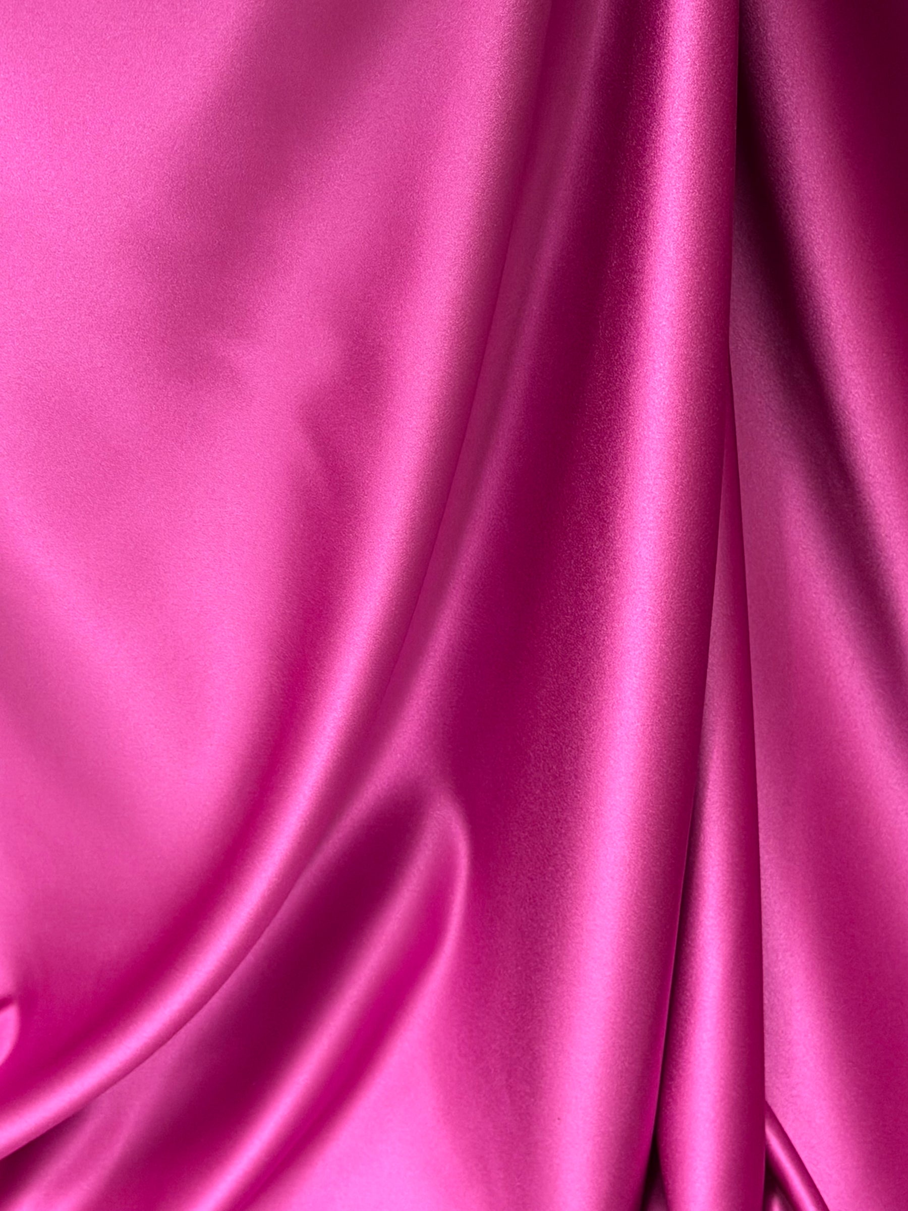 Satin Duchesse Polyester Cerise - Contessa
