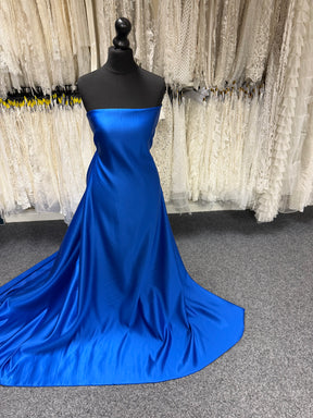 Satin Duchesse Polyester Cobalt - Contessa