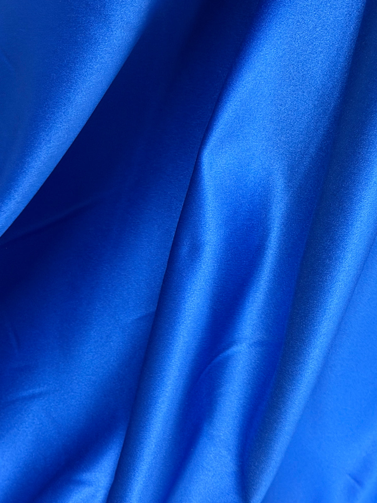 Satin Duchesse Polyester Cobalt - Contessa