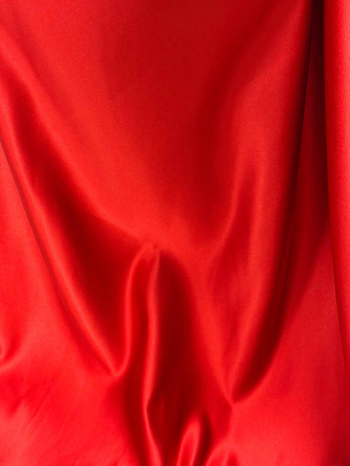 Satin Polyester Écarlate - Contessa