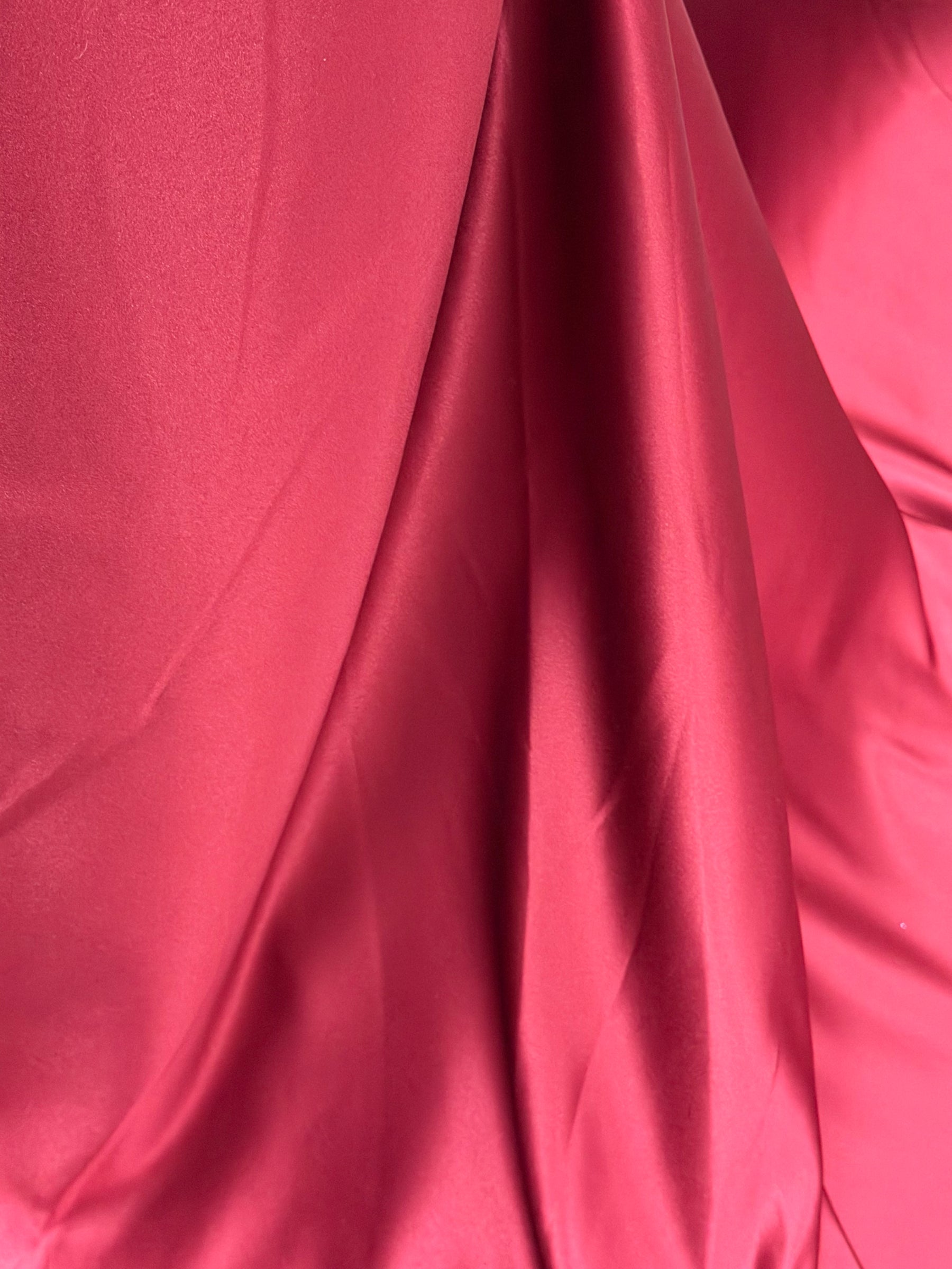 Satin duchesse en polyester marron - Contessa