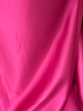 Satin Polyester Rose Fuchsia - Contessa