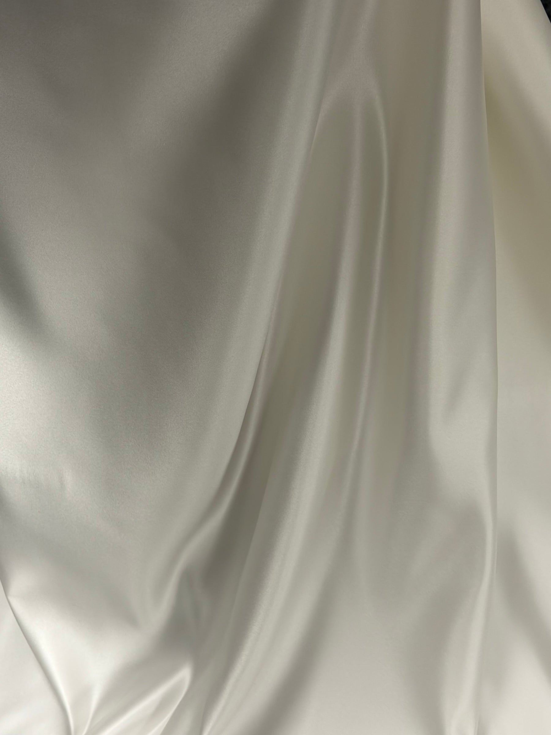 Satin Duchesse Polyester Crème - Contessa