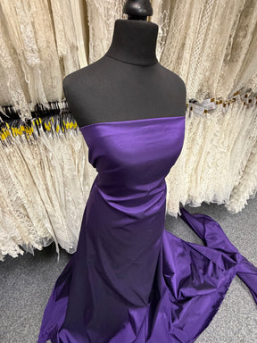 Taffetas de polyester violet foncé - P75
