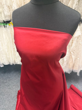 Taffetas de polyester rouge - P75