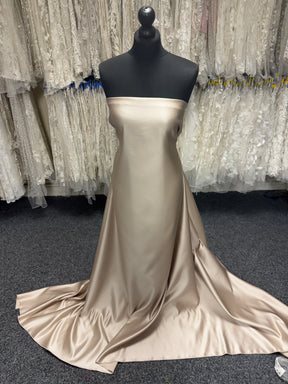 Satin Duchesse Polyester Beige - Contessa