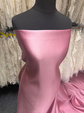 Satin de polyester rose foncé - Contessa