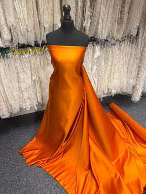 Satin Polyester Orange - Contessa
