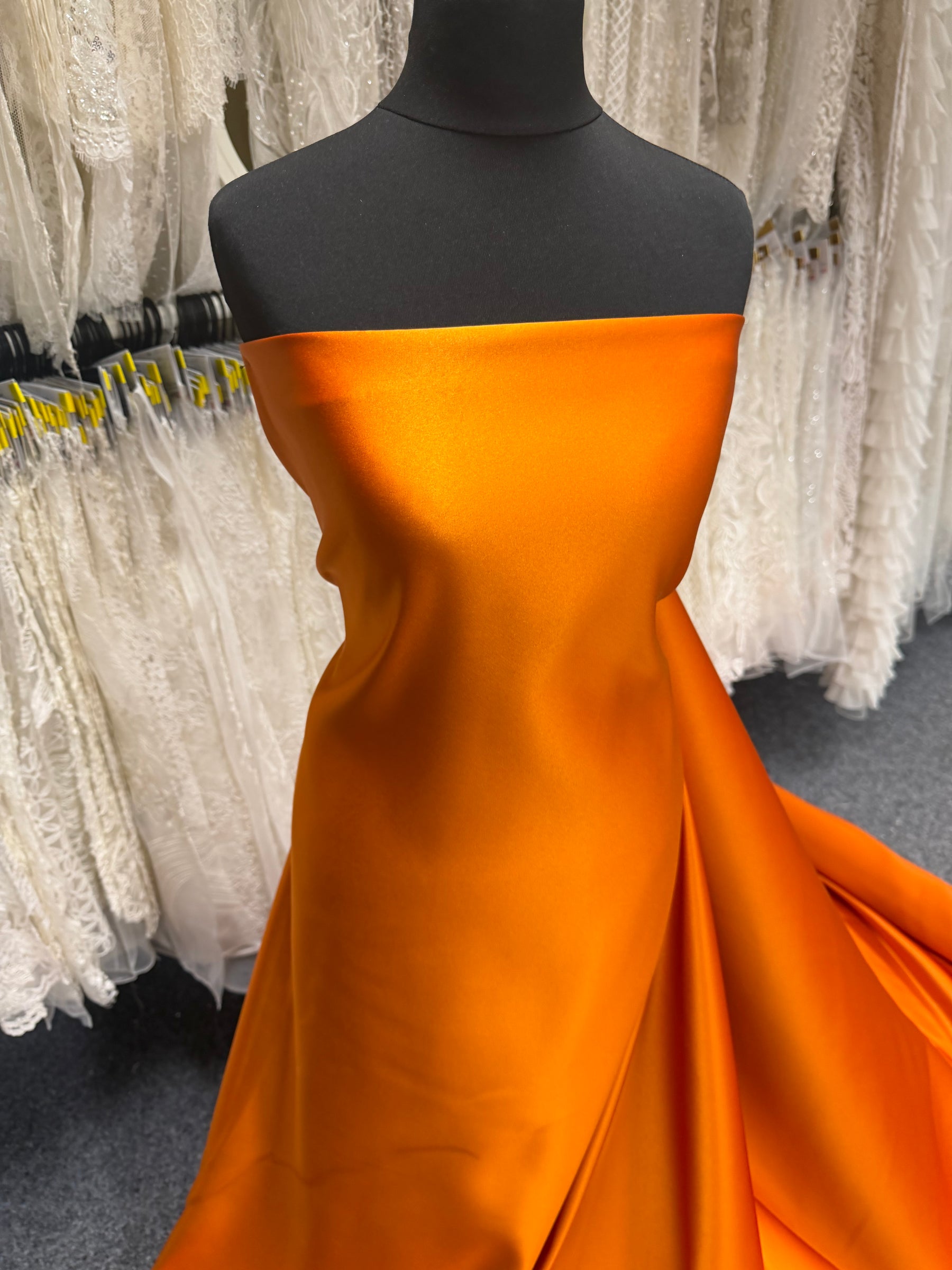 Satin Polyester Orange - Contessa