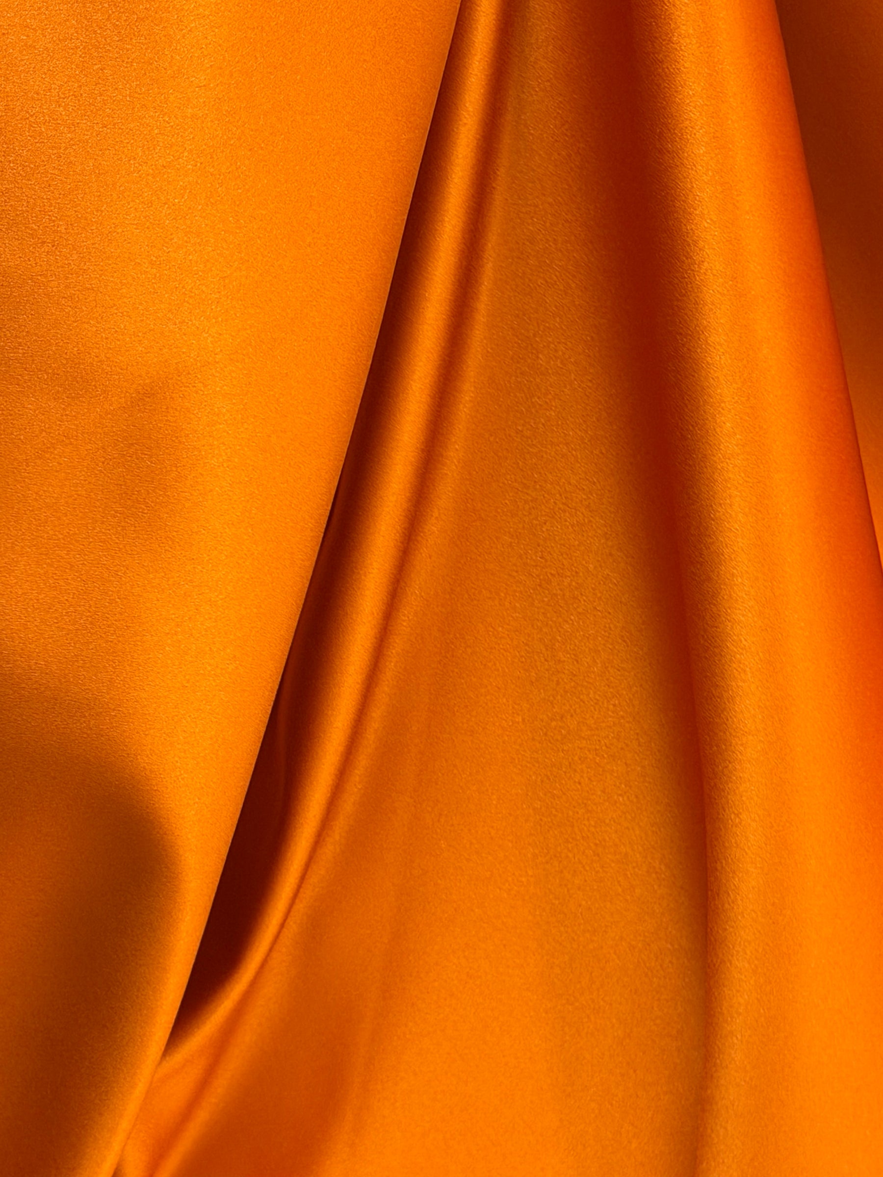 Satin Polyester Orange - Contessa
