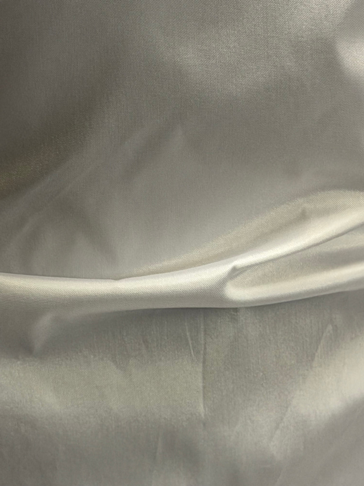 Taffetas blanc 100 % polyester - P75