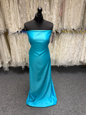 Satin Polyester Turquoise - Majestueux