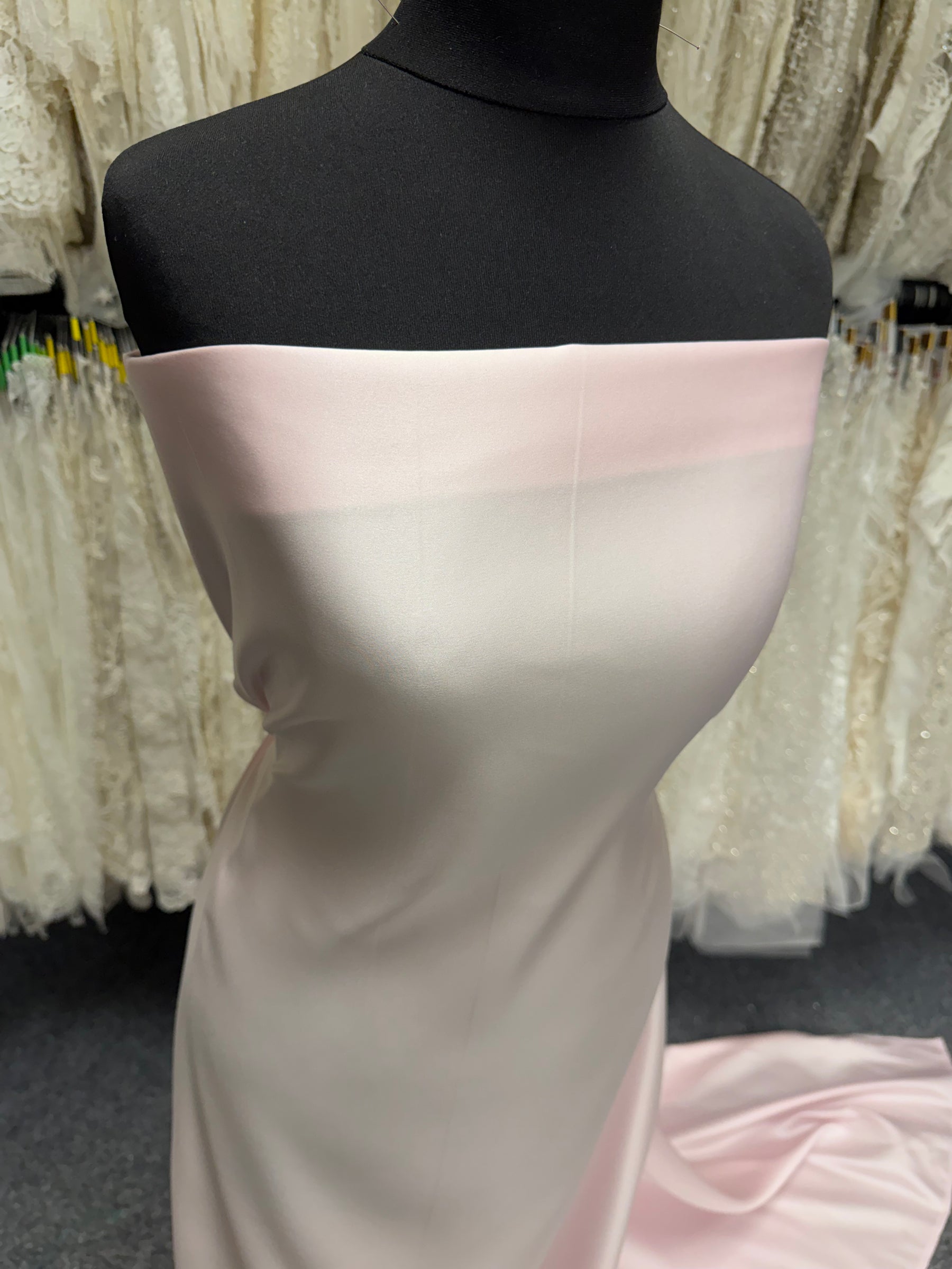 Pink Polyester Satin - Moldova
