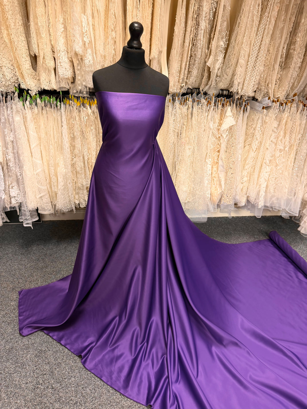 Satin Polyester Violet - Majestic
