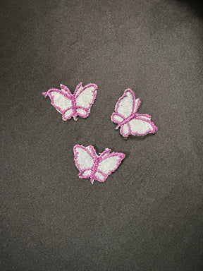 Applique papillon violet - M1