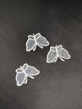 Applique papillon blanc - M1