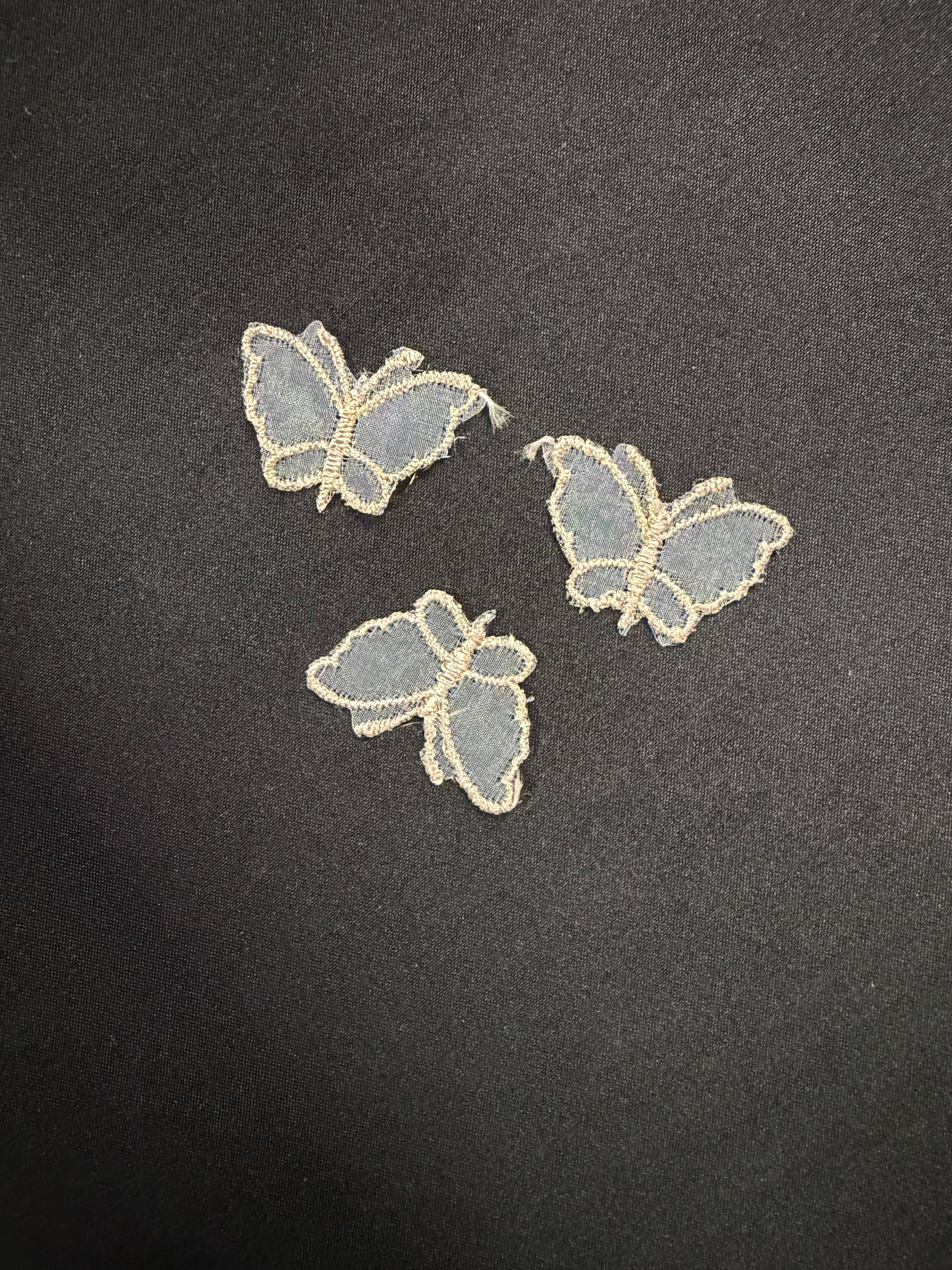 Applique papillon café - M1