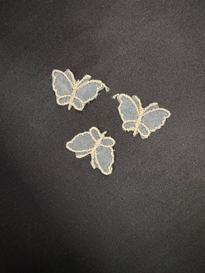 Applique papillon café - M1