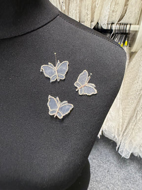 Applique papillon café - M1