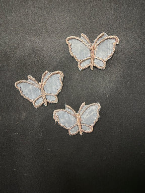 Applique papillon Mid Cocoa - M1