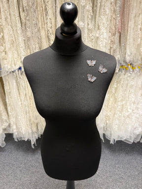Applique papillon Mid Cocoa - M1