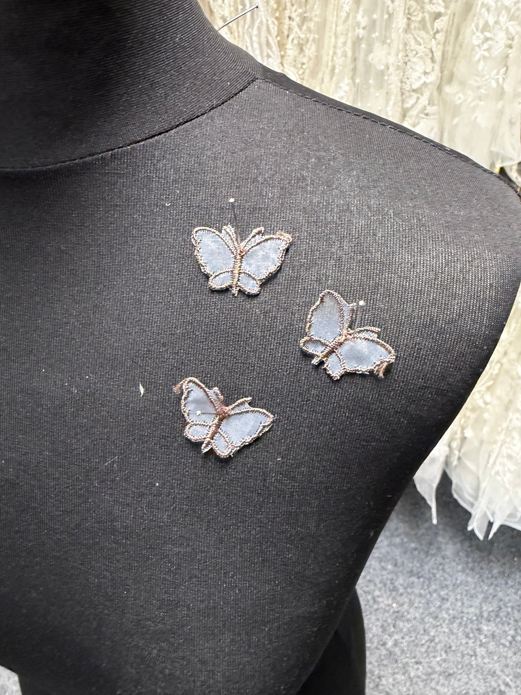 Applique papillon Mid Cocoa - M1