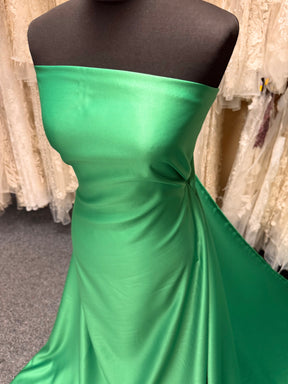 Satin Polyester Émeraude - Majestic
