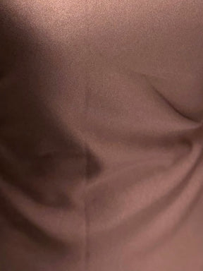 Satin Polyester Chocolat - Majestic