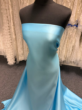 Turquoise Polyester Satin - Moldova
