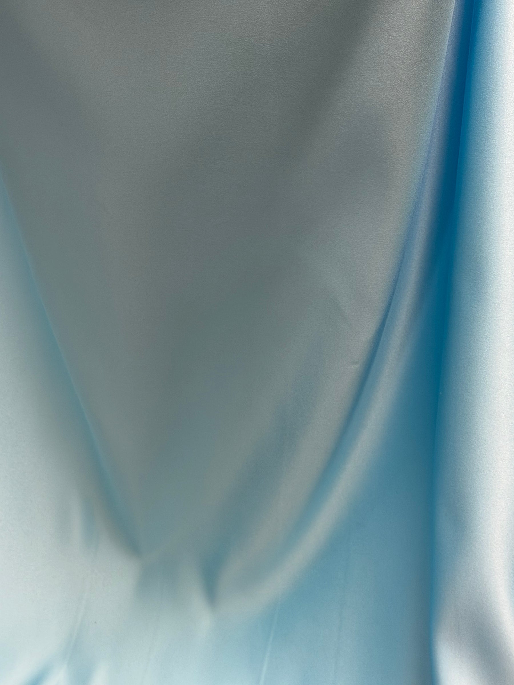 Turquoise Polyester Satin - Moldova