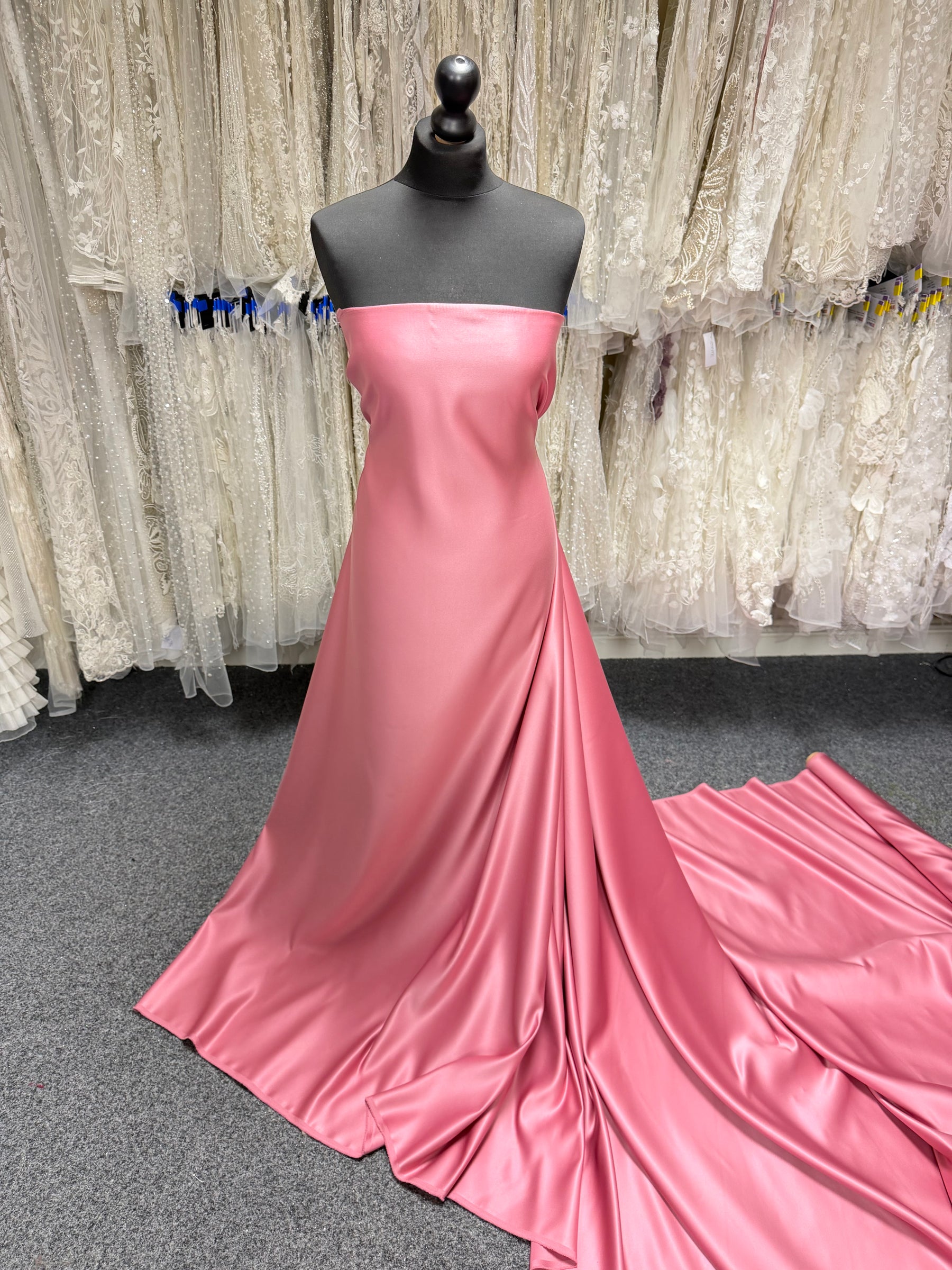 Rose Polyester Satin - Moldova