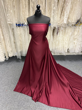 Claret Polyester Satin - Moldova