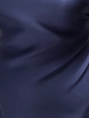 Navy Blue Polyester Satin - Moldova