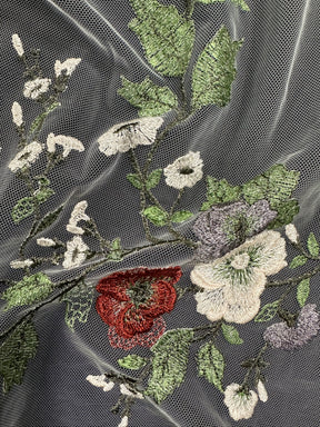 Dentelle ivoire, raisin et vin - EB5055