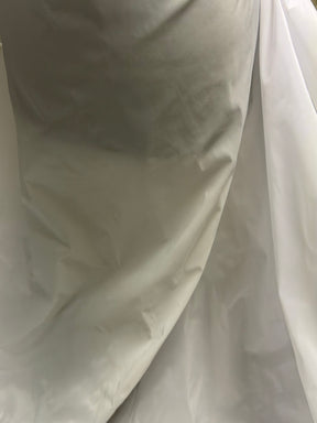 Taffetas Polyester Blanc - Élégance