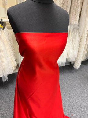 Scarlet Polyester Satin - Moldova
