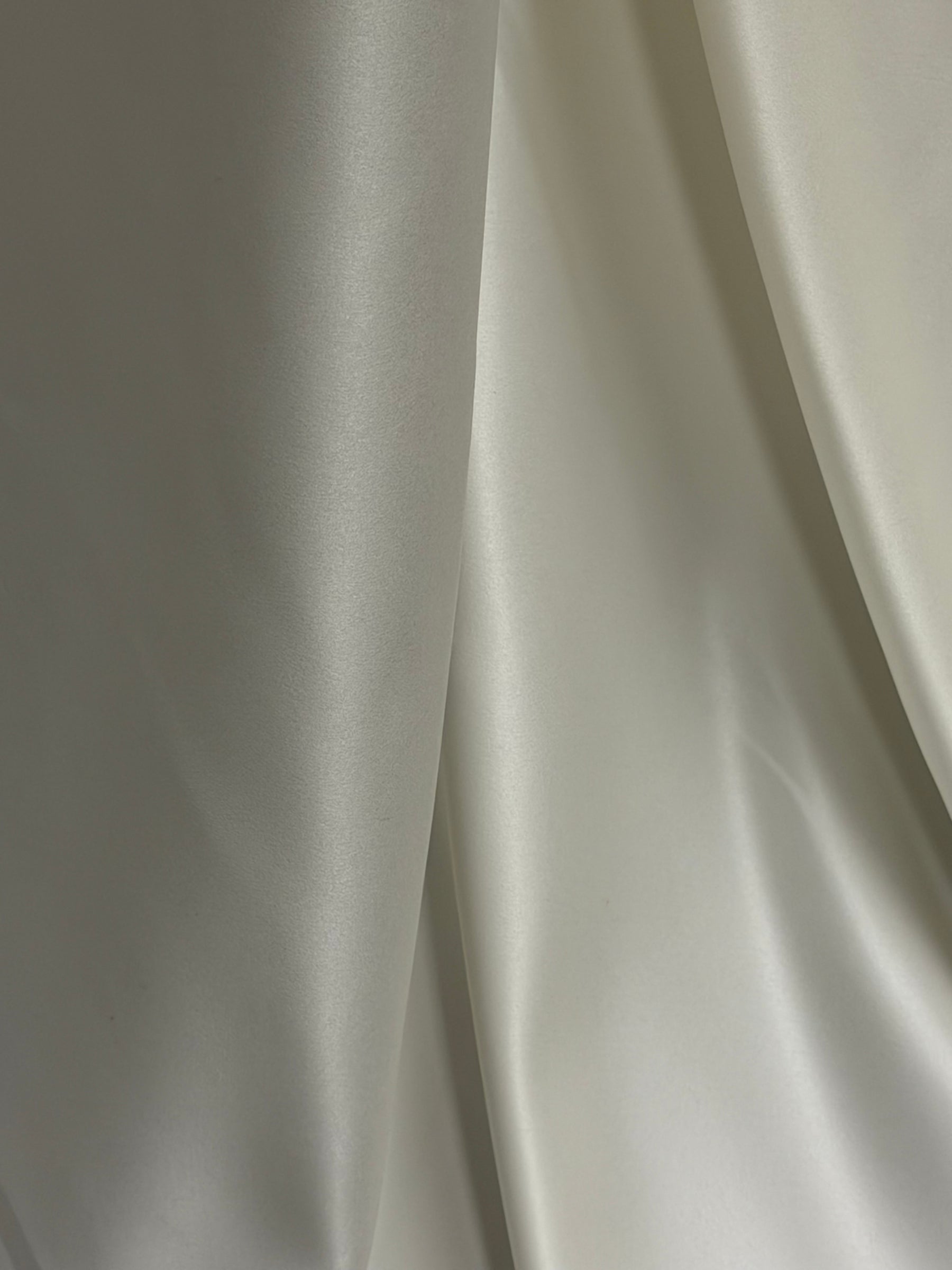 Ivory Polyester Satin - Moldova