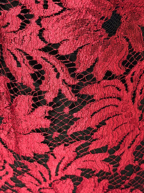 Dentelle Chantilly Rouge - P168