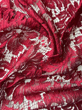 Dentelle Chantilly Rouge - P168
