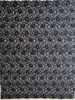 Dentelle Guipure Bleu Marine - LB3001
